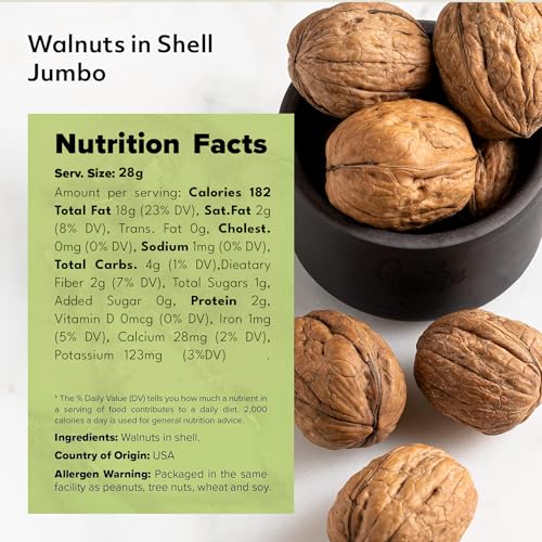 image for NUTS - U.S. - HEALTH IN EVERY BITE ! NUTS U.S. - Walnuts In Shell | Gr