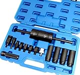 14 Stück. Einspritzkörper-Entferner mit Gleithammer