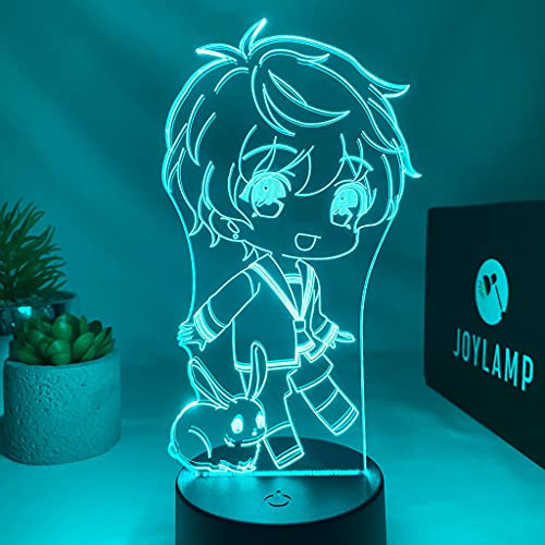 JoyLamp Momiji Soma de Fruits Basket - Collection officielle Fruits Basket x JoyLamp - 16 couleurs + Télécommande - Lampe 3D Fruits Basket Cover