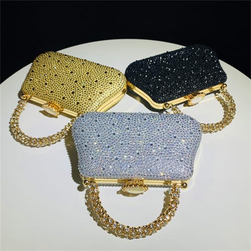 Sac de soirée étincelant pochette de mariage chic