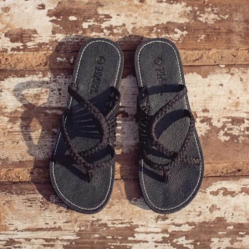Image of Plaka Flip Flops Sandals for Women Oceanside