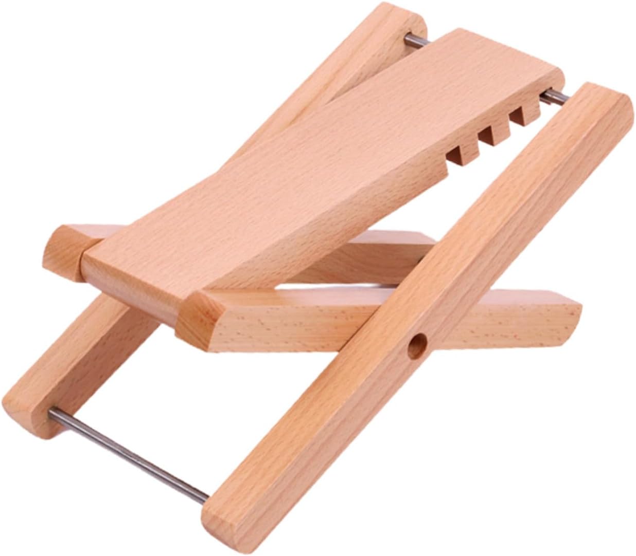 Practical Wooden Guitar Footstool Footrest for Desk Footrest for Under Desk Portable Foot Stool Levels of Adjustability