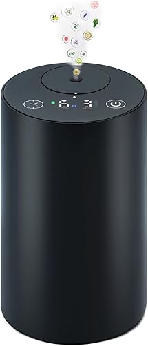 Difusor de aceite esencial sin agua, difusor de aroma de aromaterapia para el hogar, oficina, hotel, dormitorio, moderno y elegante, mini difusor de