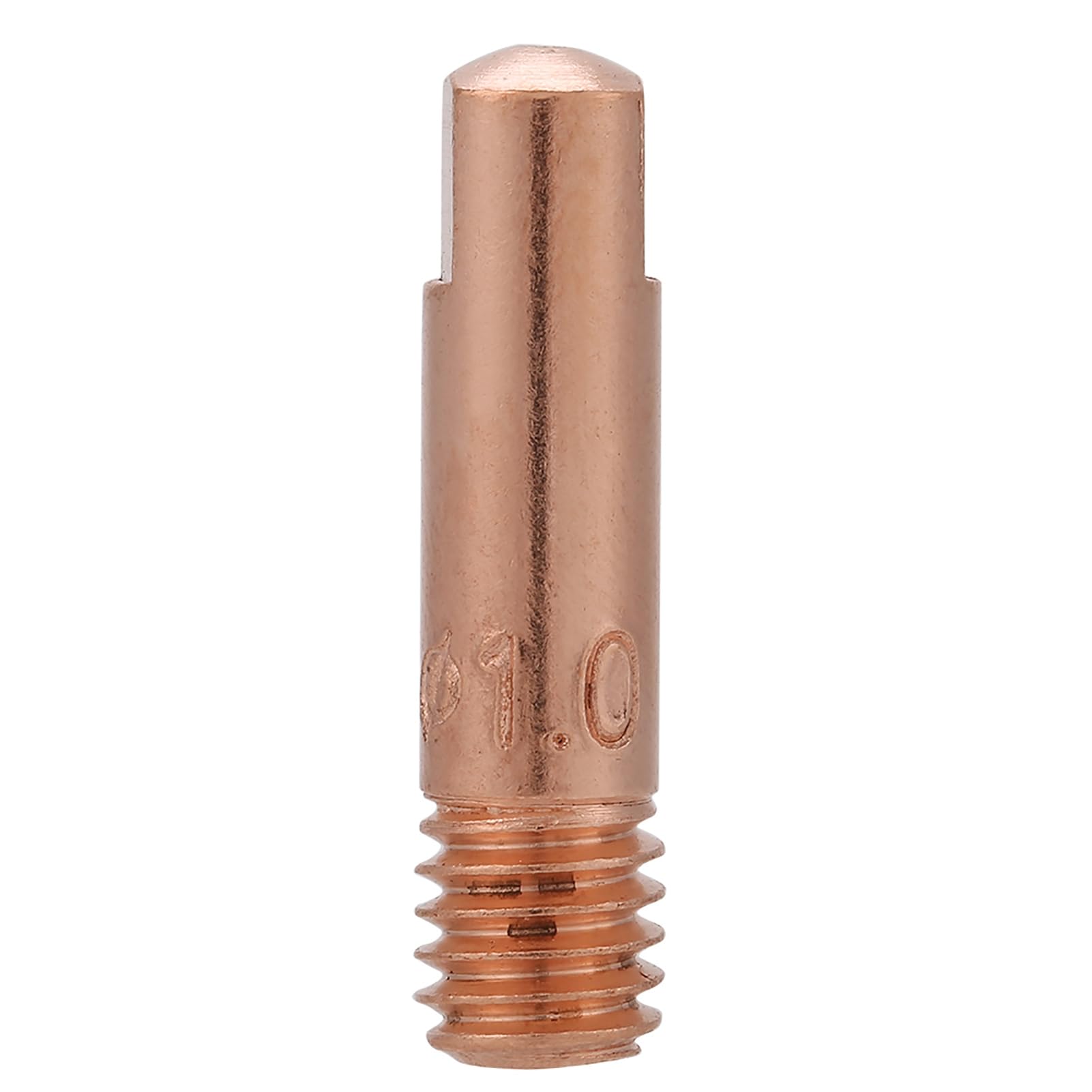 Ugello Saldatore Filo Pellicato Parkside 0.9,Forniture Industriali 20 Pezzi Punta di in Rame per Consumabili Torcia di Saldatura 15Ak Mig/Mag, Utensili Industriali (0.8)