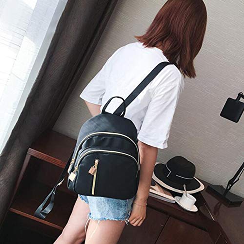 Flameer Mochila feminina moda pequena daypack mochila de viagem casual escola saco de negócios