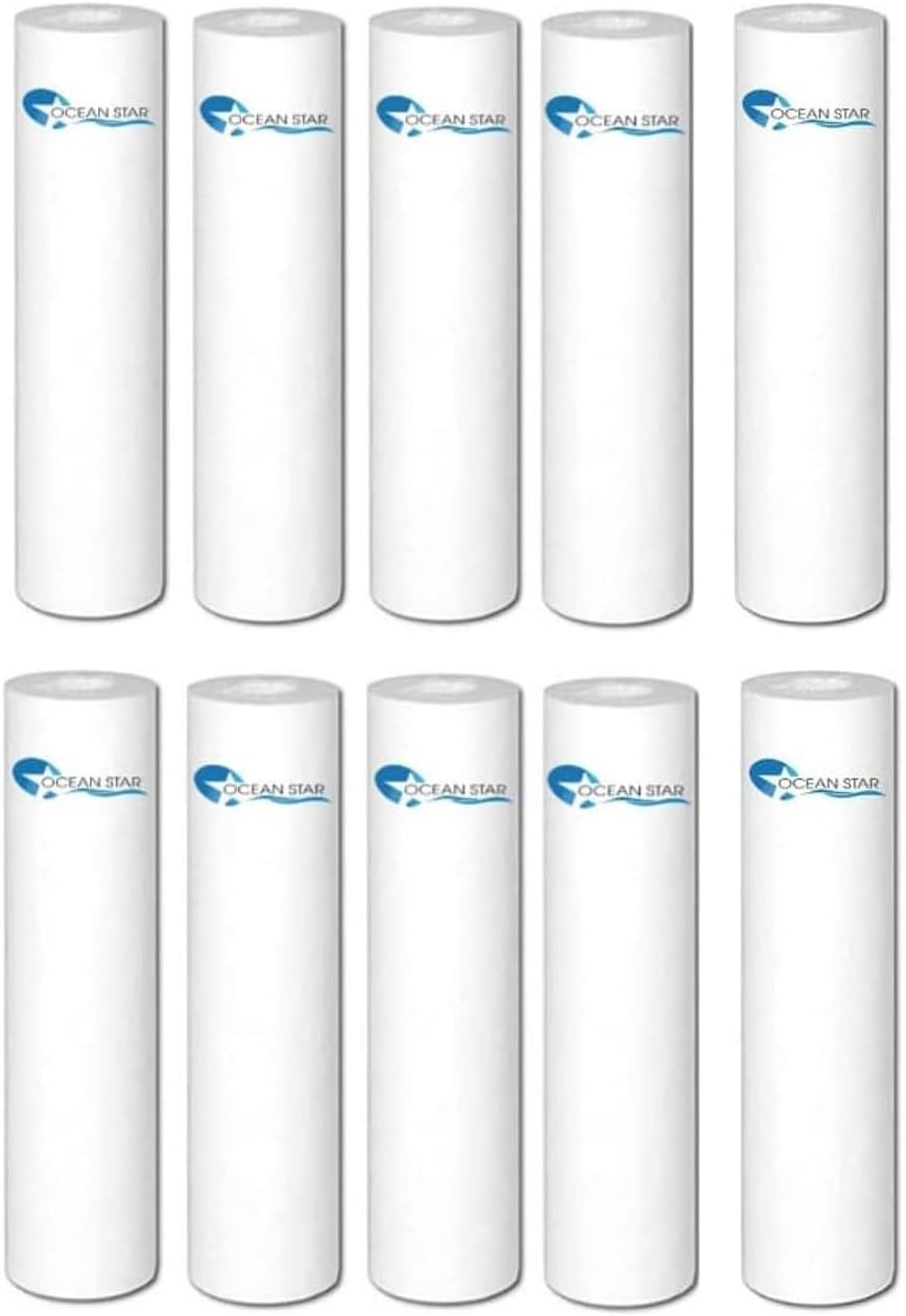 OCEAN STAR TECHNOLOGIES - Spun Filter Candle for Ro Water Purifiers Pack of- (10)