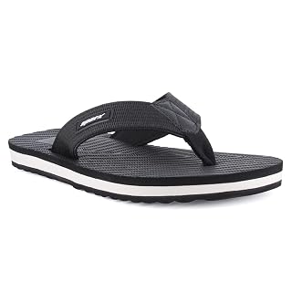 SPARX Men SFG-549 Black White Flip Flops (SF0549G_BKWH_0010)