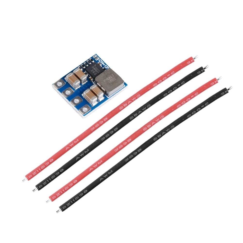 4pcs/lot Mirco 2-8S BEC 5V/12V Output/Step-Down Regulator Module for RC FPV Racing Drone PS Matek Systems Micro BEC