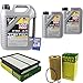 Produktbild Filter Set Inspektionspaket 7 Liter Liqui Moly Motoröl Top Tec 4100 5W-40 MANN-FILTER Luftfilter Ölfilter