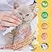 Siyyim Silicone Nursing Kit for Kittens – Includes Kitten Feeding Nipples, Syringes, and Small Bottle – Ideal for Newborn Kittens, Puppies, and Small Animals – BPA-Free, Safe & Reusable for Nursing