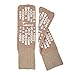 Cardinal Health 68125-BRN Terry in Double Tread Patient Safety Slippers, Brown, Bariatric