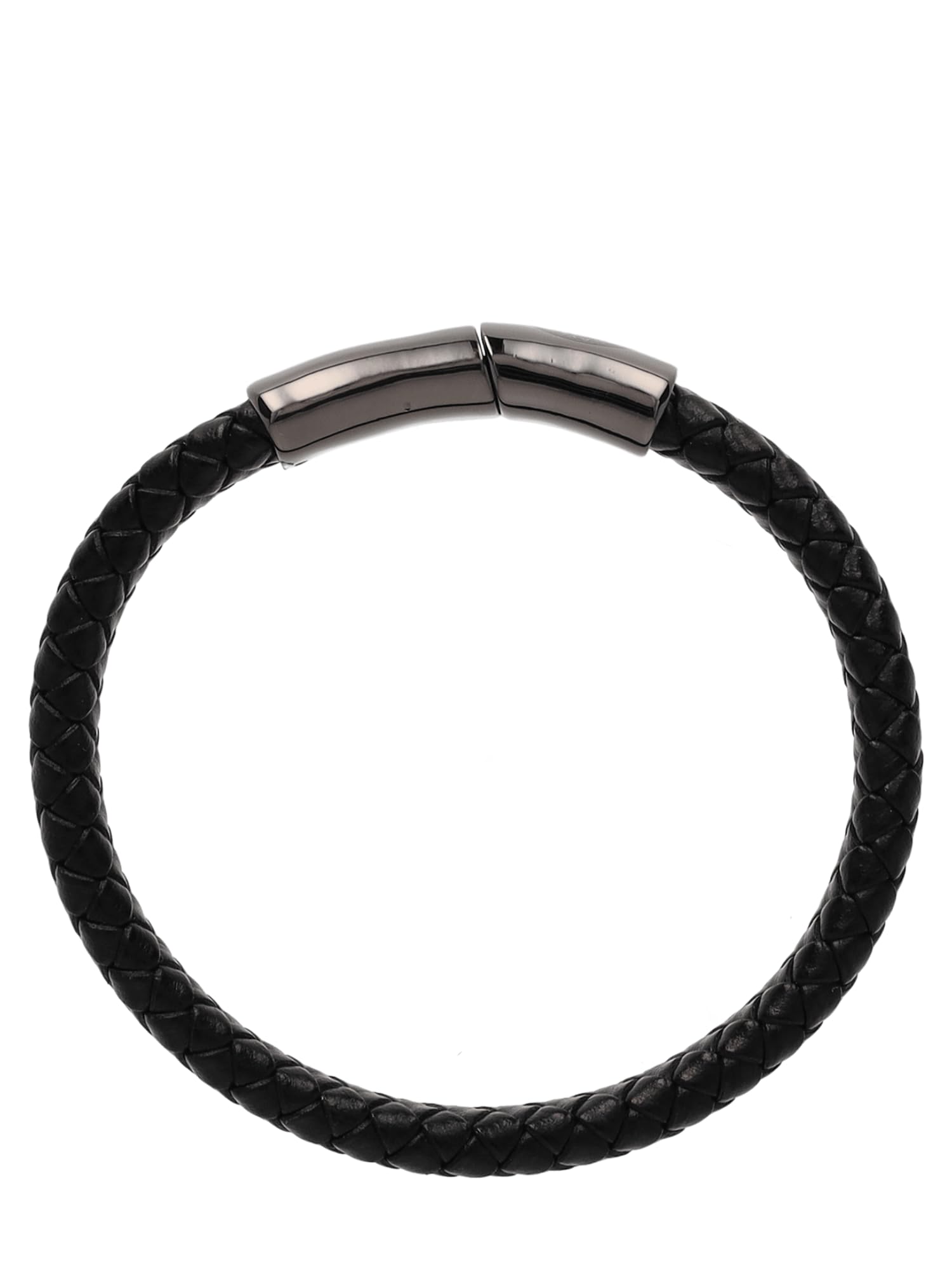 FC Bayern München Lederarmband I Herren Schwarz I Fußballschmuck