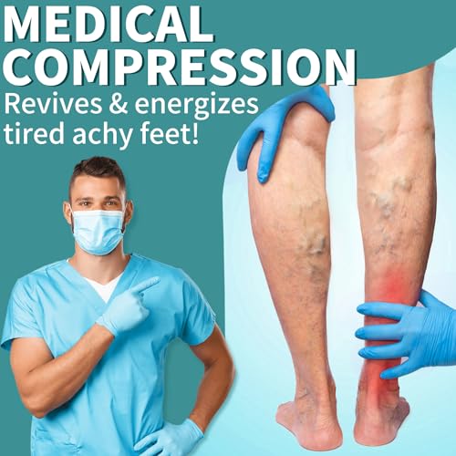 Image of COOLOVER Copper Compression Socks for Women and Men(6 Pairs)-Best Support for Running, Athletic, Travel