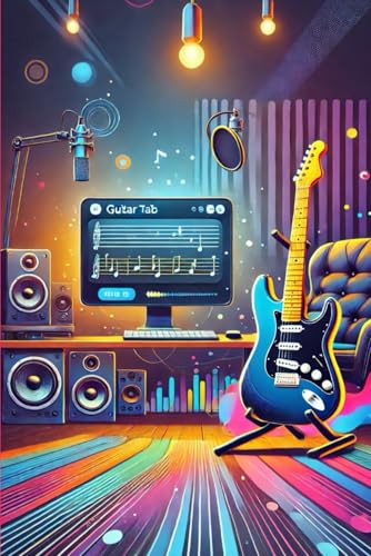 Journal de tablatures guitare et d'exercices pour la composition de chansons