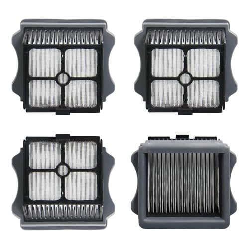 Image of Vacuum Filter Replacement for Tineco iFloor 3, Floor ONE S3, Floor ONE S5 | Compatible with Tineco Floor ONE S5 Pro Cordless Wet Dry Vacuum Cleaner, iFloor 3 Replacement Parts, 4 Pack