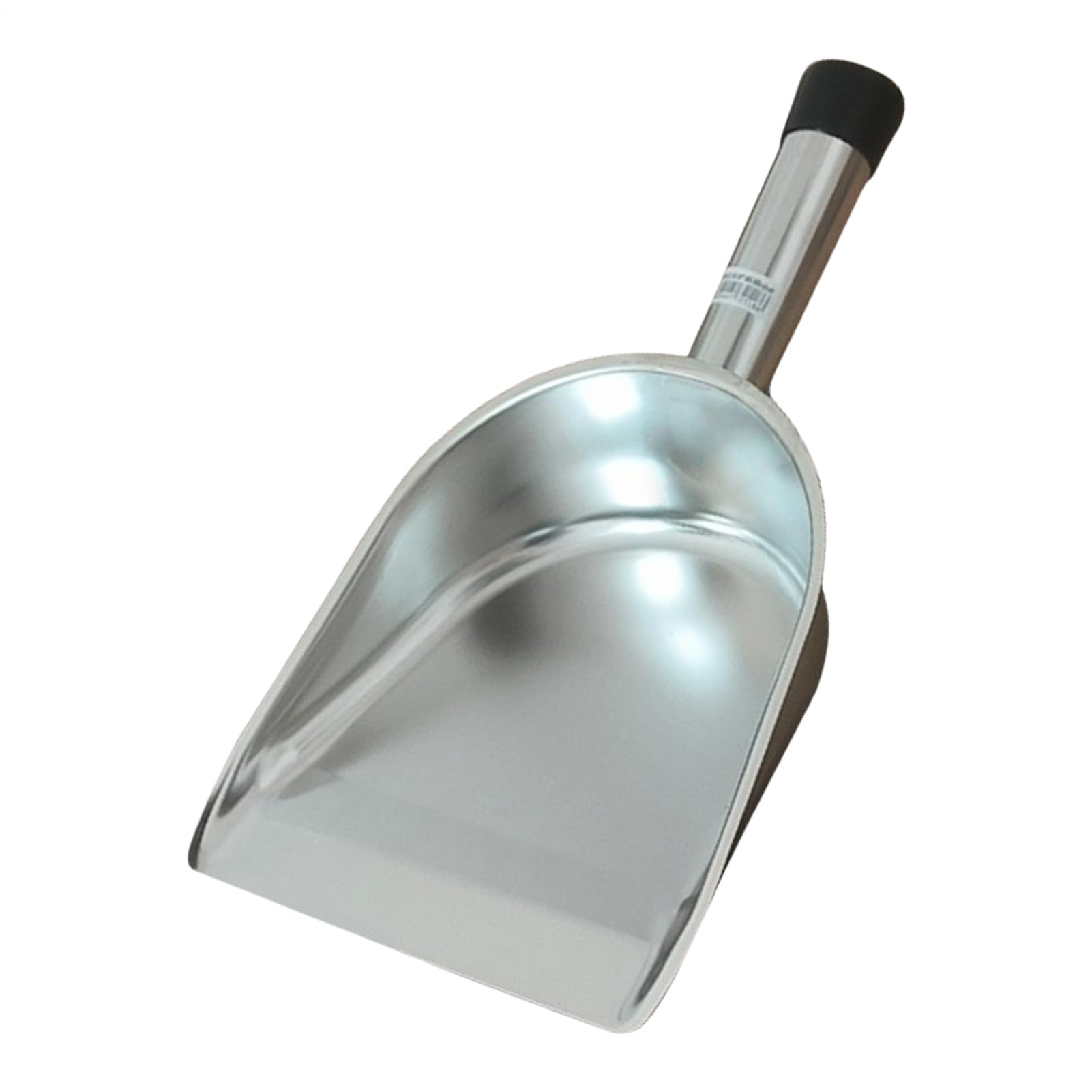 Pala de harina de metal de acero inoxidable con diseño ergonómico de alta durabilidad