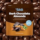 Funtasty Dark Chocolate Covered Roasted Almonds Candy, 2-Pound Pack