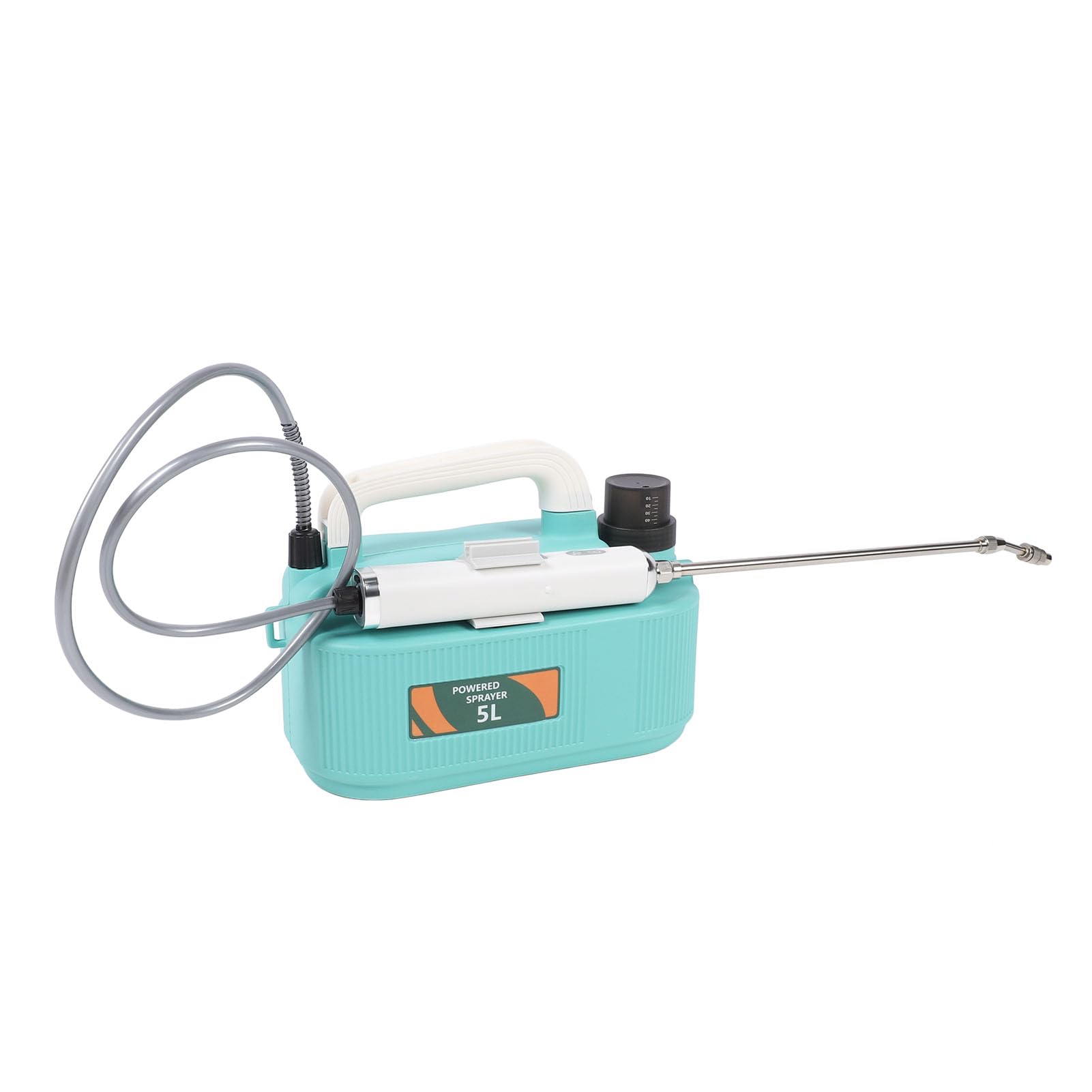 Alomejor Pulvérisateur de Jardin électrique Anti-Fuite 5L alimenté par Batterie avec Baguette Télescopique pour L'arrosage des Plantes, Conception Ergonomique pour L'arrosage des Plantes de Jardin,