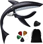 Guitar Capo Shark Capo pour guitare acoustique et électrique, Ukulele avec bonne sensation de la main, sans buzz et durable, Don pour les musiciens