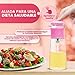 Aceitera de cristal antigoteo con dosificador y medidor de dosis 320ml Dispensador de aceite Imagen de Aceitera de cristal antigoteo con dosificador y medidor de dosis 320ml Dispensador de aceite