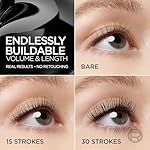 L'Oreal Paris Paradise Big Deal Mascara, Volumizing and Lengthening Formula, Buildable, Clump Resistant, Washable Blackest Black Mascara, 0.33 Fl Oz - Image 2