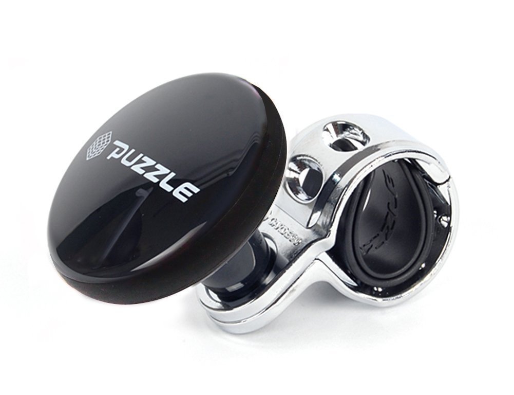 Guance I-Pop Black Car Steering Wheel Power Holder Knob Spinner Made in Korea Universal for Mahindra Bolero NEO-image-39
