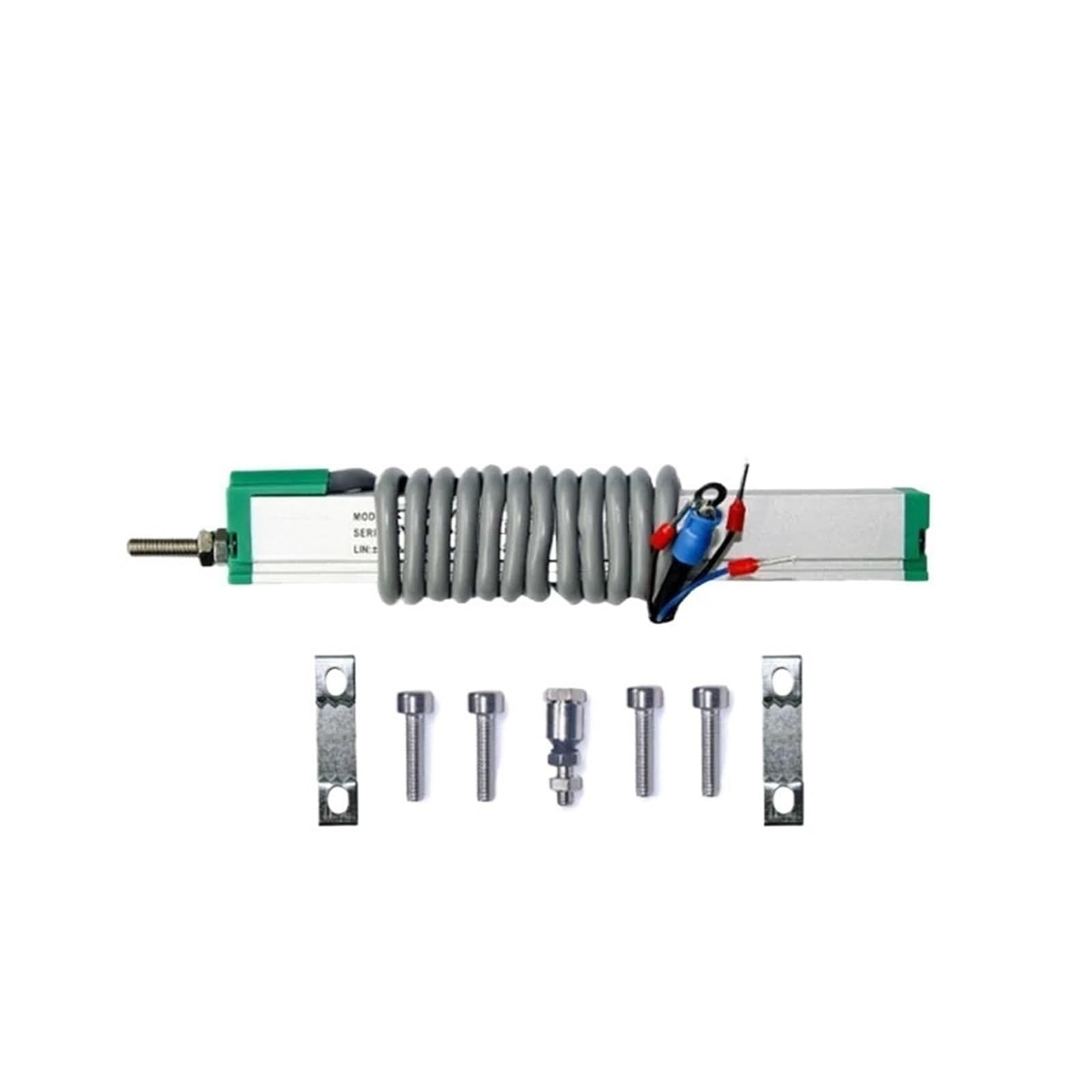 Sensor de desplazamiento lineal 200mm potenciómetro autorrecuperable para carrera mecánica 10mm
