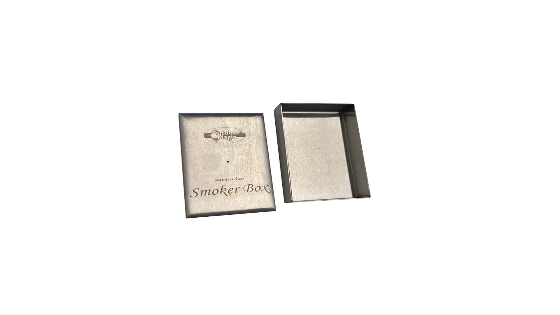Petit fumoir en acier inoxydable compact pour viandes et poissons