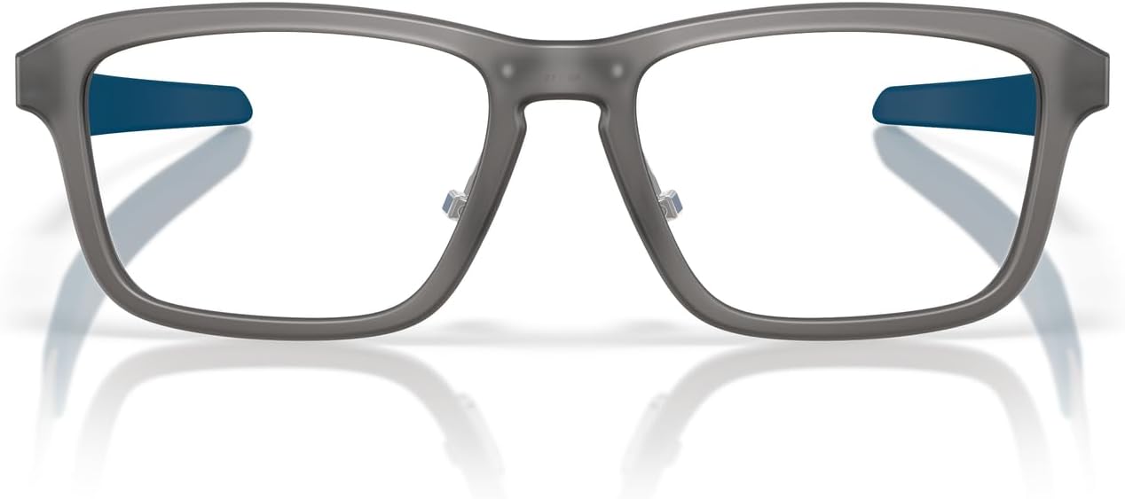 Oakley womens Oy8030f Quad Out Low Bridge Fit Rectangular Prescription Eyewear Frames