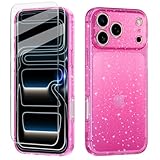 ★ Compatibilité: la coque du téléphone, le protecteur d'écran sont tous compatibles avec iPhone 17 Pro. Ne s'applique pas aux autres téléphones portables. Offrez une protection à votre téléphone mobile à 360 degrés. Protégez votre téléphone en une seule étape.