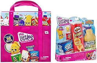 Shopkins Real Littles Bundle: Lil' Shopper Pack & Collectors Case, Multicolor (57745)