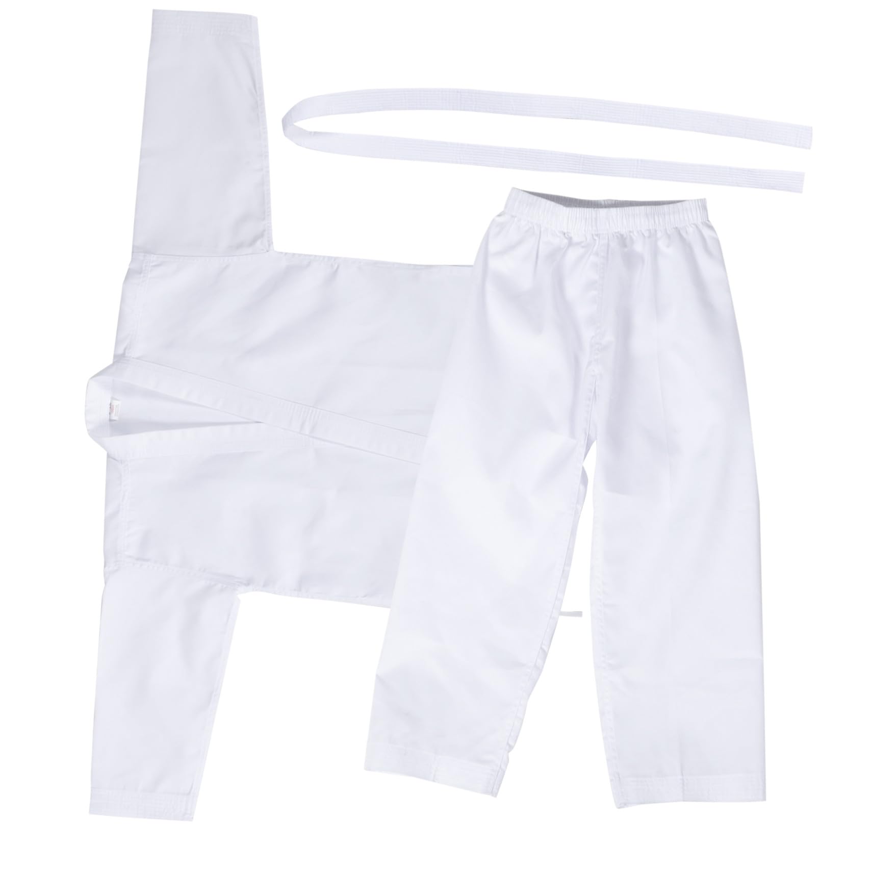 Traje de Karate Profesional Uniforme para Adulto y Adolescente Ropa de Entrenamiento Reutilizable Pantalones para Dojo y Competencias