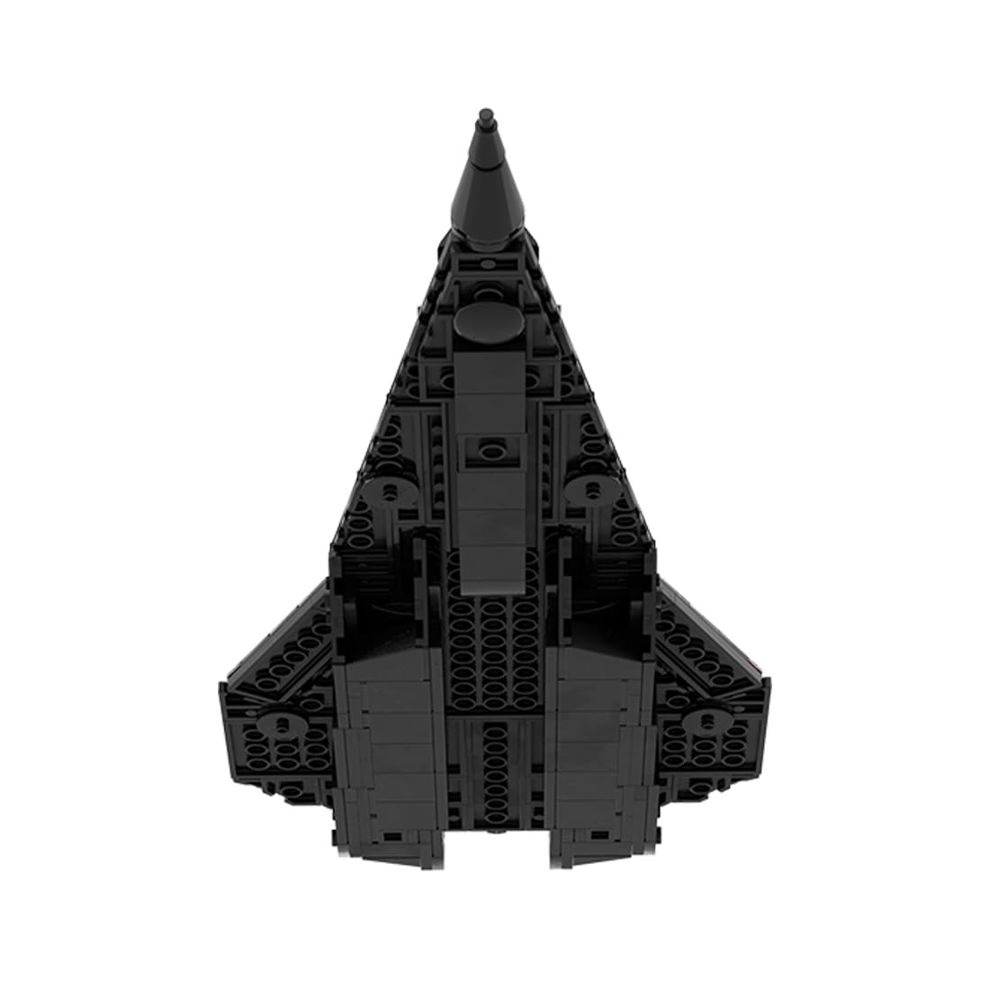 Concept Machine SR-72 Dark Star Aufklärungsflugzeug Klemmbaustein 529 Teile | Detailgetreues Militärflugzeug Modell Bausatz, Kampfjet Militärmodell für Display, Geschenk für Erwachsenen 16+