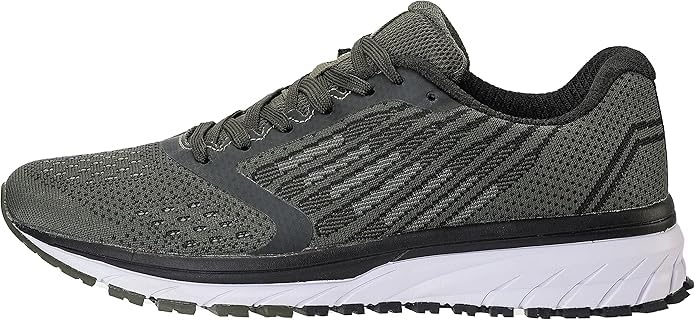 Image of Joomra Whitin Men's Supportive Running Shoes Cushioned Athletic Sneakers | Durable Rubber Outsole, Lace-up fit, Removable Insole, Reliable Traction for Jogging, Walking, Gym, Workouts, Training