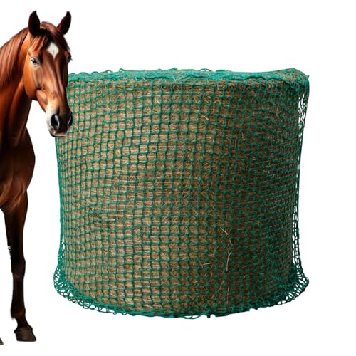 Para el heno de los animales | Organizador de pienso de ovejas | Red para alimentación de heno y vacas – Para establos Box cercados Ranch granja escuela de equitación espectáculos entrenadores