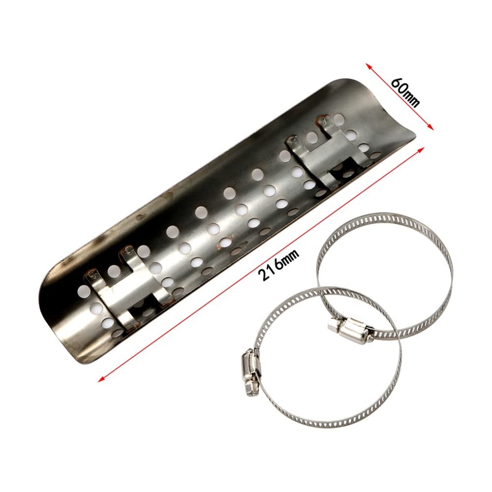 Silenziatore Scarico Per La Copertura Dello Scudo Termico Del Tubo Di Scarico Universale Per Motociclette Per H&arley