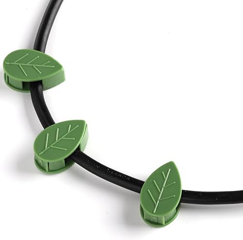 Miniatura 4 de Nicunom 150 clips de pared para escalada de plantas con 180 calcomanías adhesivas, clips de plantas para plantas trepadoras, clips invisibles de vid