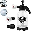 Orange Snow Foam Plus 2L Pump up Snow Gun For Car Van Caravan 5L Super Thick Pre Wash Pressurised Snow Cannon Lance Kit No Jet/Pressure Washer Needed (Orange)