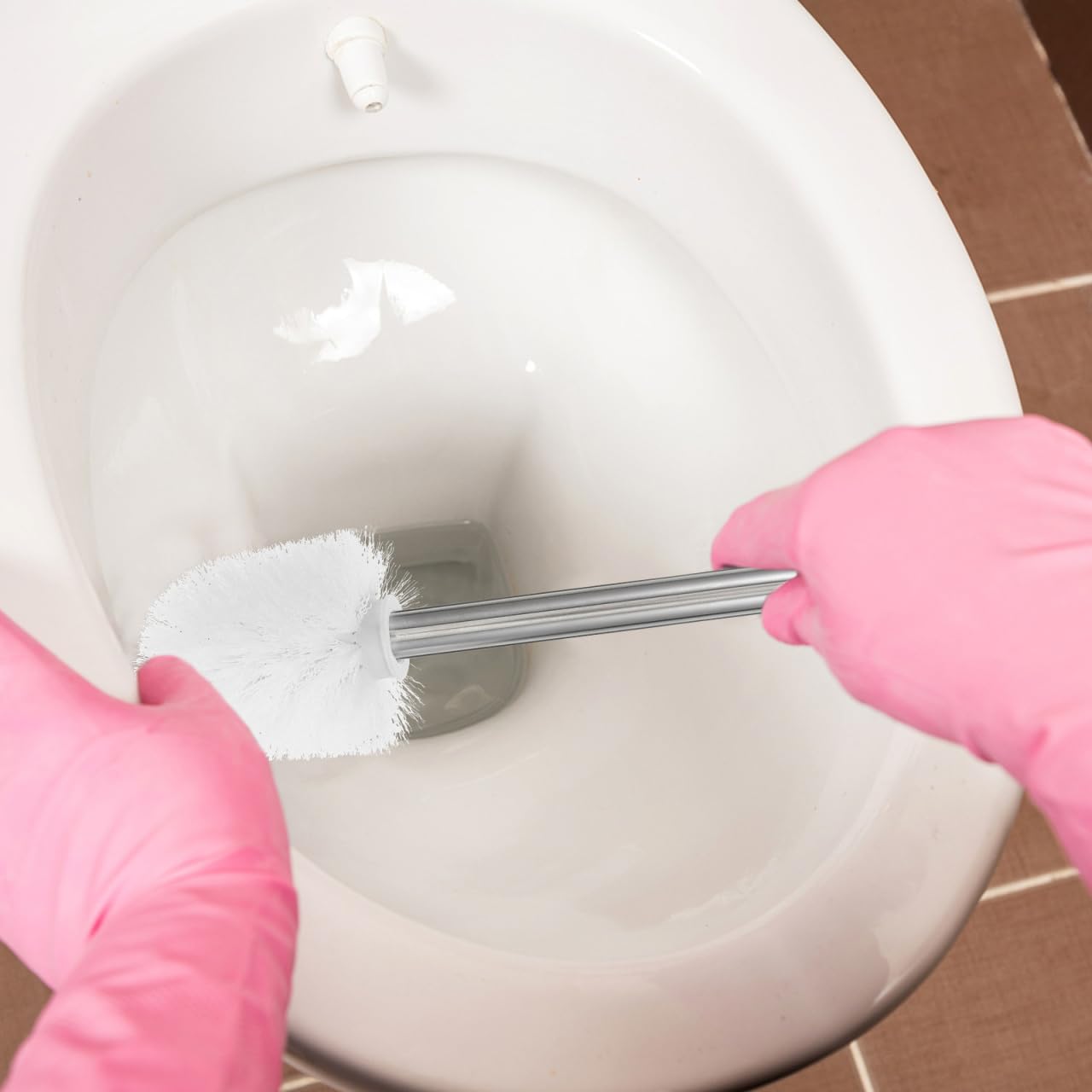 3st Wc-ersatzbürstenkopf Ersatzköpfe Für Toilettenbürste Wc-reinigungskopf Kopf Der Toilettenschüssel Toilettenreinigungsbürsten Wc-bürsten-nachfüllkopf Plastik Weiß Glas
