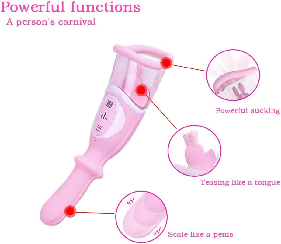 jiooq066 7 Frequency Waterproof Vibration Wand for Women,clitoráls Licking Vibrate Tóngue Vibrant Toy Female Adultt Toy Back Neck Shoulder Relaxation Tshirt