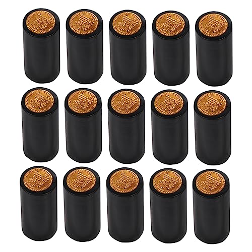 LALADEFIEE Wine Bottle Film 100pcs Heat Shrink Bottle Seals Wine Caps Heat Shrink Seal