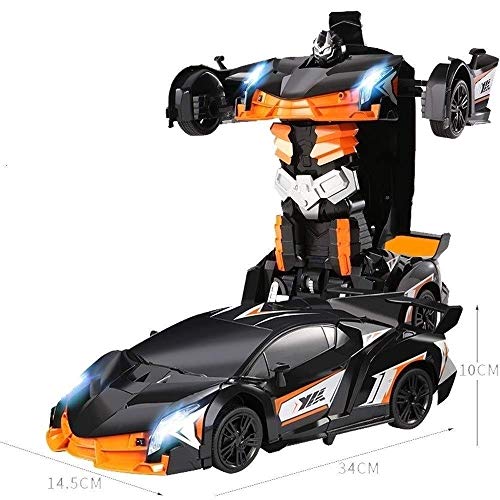 Lowest Price! Woote 360 Speed Drifting 1:12 Scale Robot Deformation Car Model Toy Birthday Present, ...