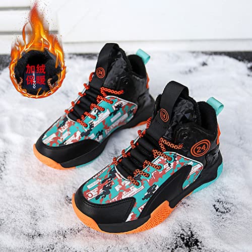 Fashionable Anti-Skid wear-Resistant Plush Sports Basketball Shoes4