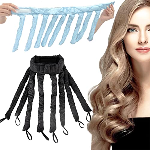 Heatless Curling Rod Adjustable Velcro Octopus No Heat Curling Rod Headband Cover