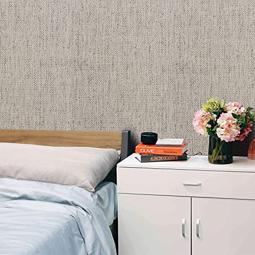 Image of Self Adhesive Wood Wallpaper for Furniture, Almirah, Table Top, Wardrobe, Kitchen, Cupboard Decal & Door| Kitchen Wall Paper Sticker DIY PVC Self Liner Vinyl Stickers. (Fabric, 16x48 Inch)