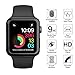 Youniker 2 Pack 3D Full Coverage Compatible with Apple Watch 38MM Screen Protector Tempered Glass Screen Protectors for iWatch 38mm (Series 1/Series 2/Series 3)