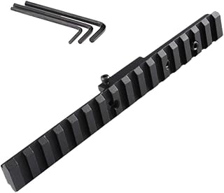 Mosin Nagant M44 M91/30 M38 M39 Top Picatinny Rail Scope Mount with 16 Slots for Rear Sight Scope Mount Base - Jnrtifow
