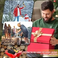 Mini Akku Kettensäge 6 Zoll, 1000W Brushless Mini Kettensäge Elektro mit 4000mAh Akku, Handkettensäge mit Auto-Öler, Astsäge Akku Kompatibel mit Makita, Motorsäge für Garten Baumschnitt Schere – Ansicht 8