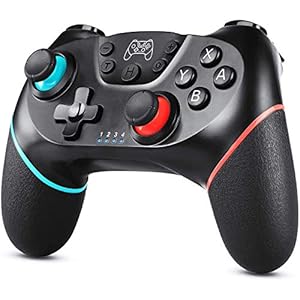 Zexrow Switch Controller, Wireless Pro Controller Gamepad Compatible with Switch Support Wakeup, Screenshot and…