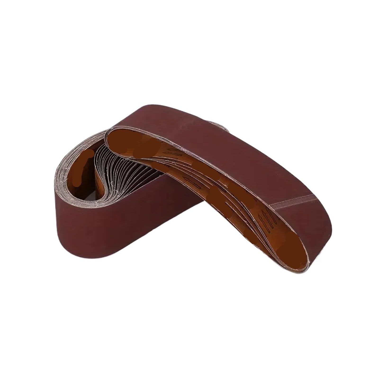 Banda de lijado, compatible con lijadoras banda portátiles, grano 60-400 100x915 mm | 12 bandas abrasivas for rectificar piezas y pulir superficies